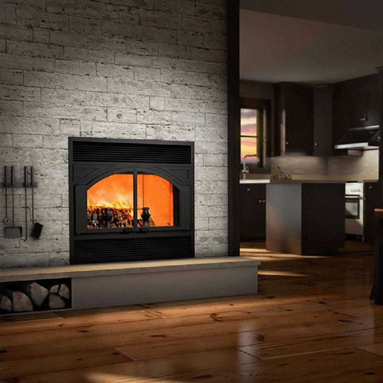 Ventis ME300 ZC Wood Fireplace VB00001