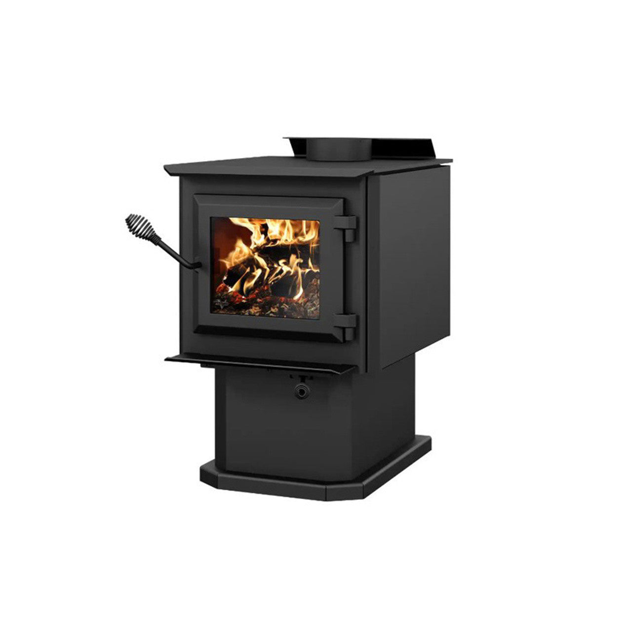 Ventis HES140 Small Wood Stove on Pedestal VB00023