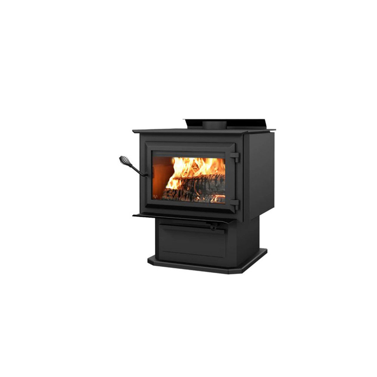 Ventis HES350 Extra Large Wood Stove on Pedestal VB00020