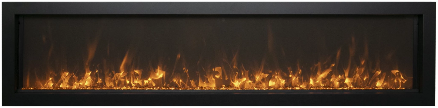 Amantii 72" Panorama Slim Electric Fireplace BI-72-SLIM-OD