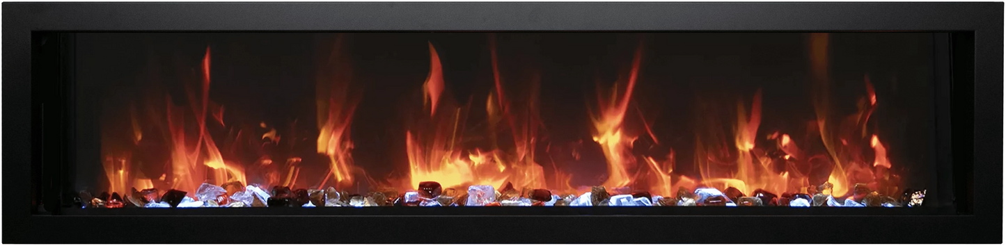 Amantii 50" Panorama Xtraslim Electric Fireplace BI-50-XTRASLIM