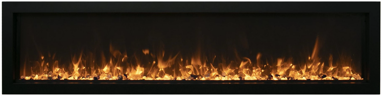 Amantii 60" Symmetry Xtra Slim Electric Fireplace SYM-SLIM-60