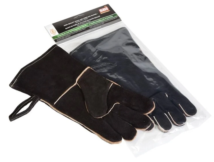 Kevlar Thread Wood Stove 14" Fireplace Gloves AC07820