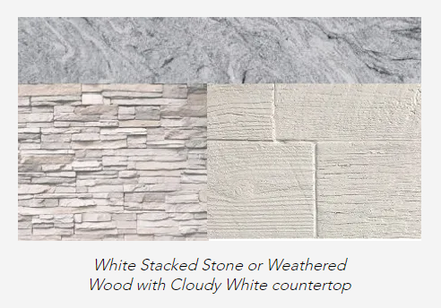 TRU Innovative Outdoor 5 ft. Grill Island Package