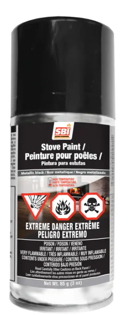 Metallic Black Stove Touch-Up Paint AC05963