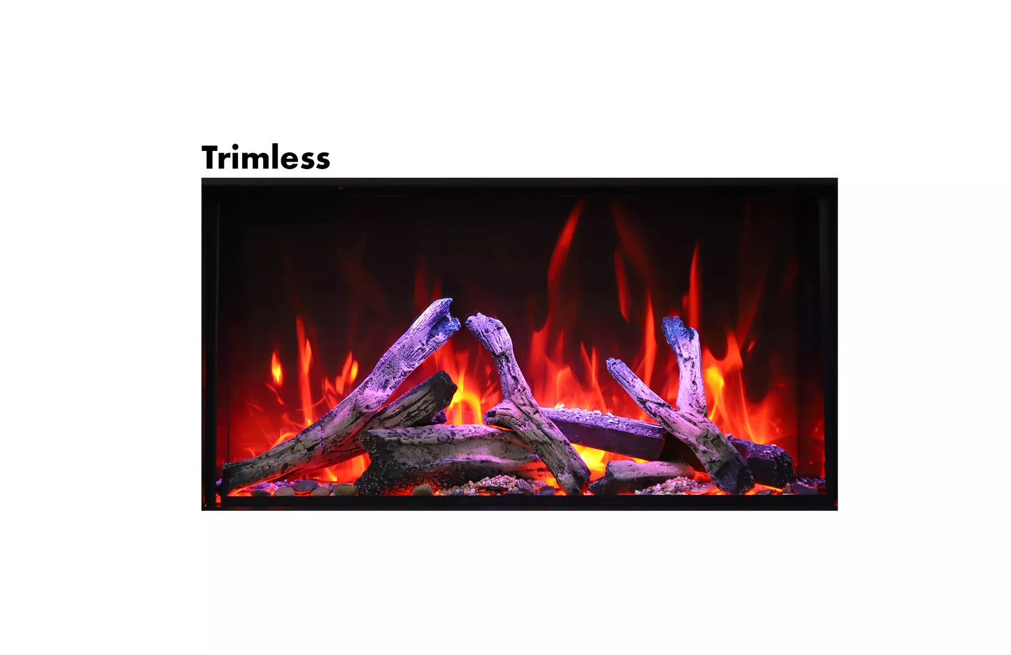 Amantii 50" Panorama Xtra Tall Electric Fireplace BI-50-DEEP-XT