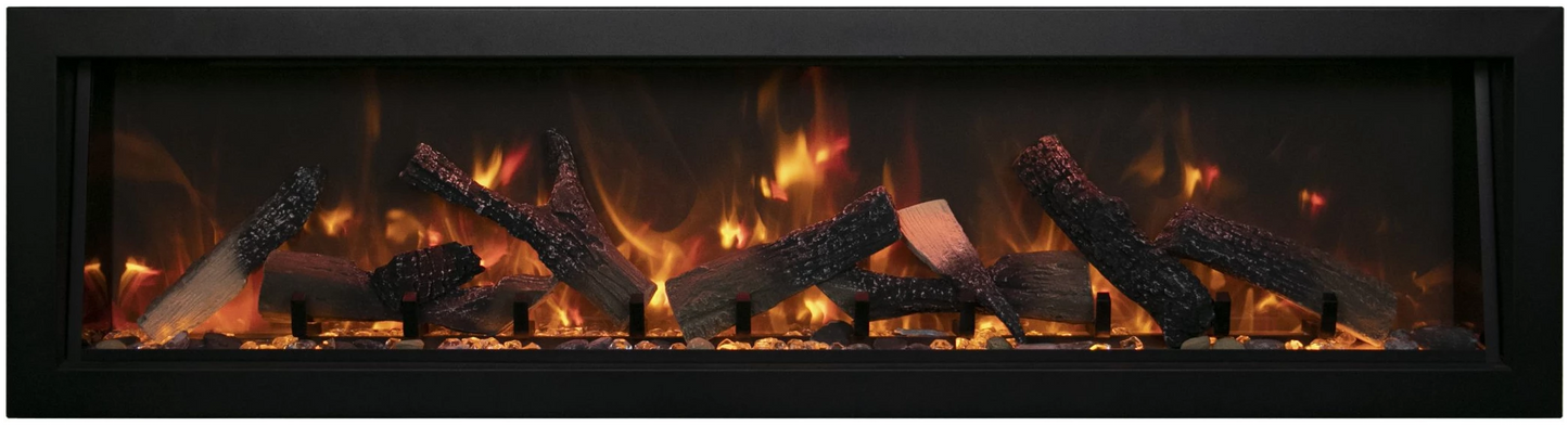 Amantii 50" Panorama Xtra Tall Electric Fireplace BI-50-DEEP-XT