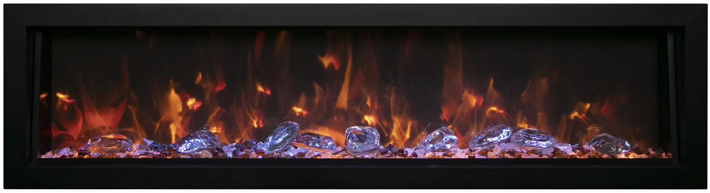 Amantii 40" Panorama Deep Electric Fireplace BI-40-DEEP-OD