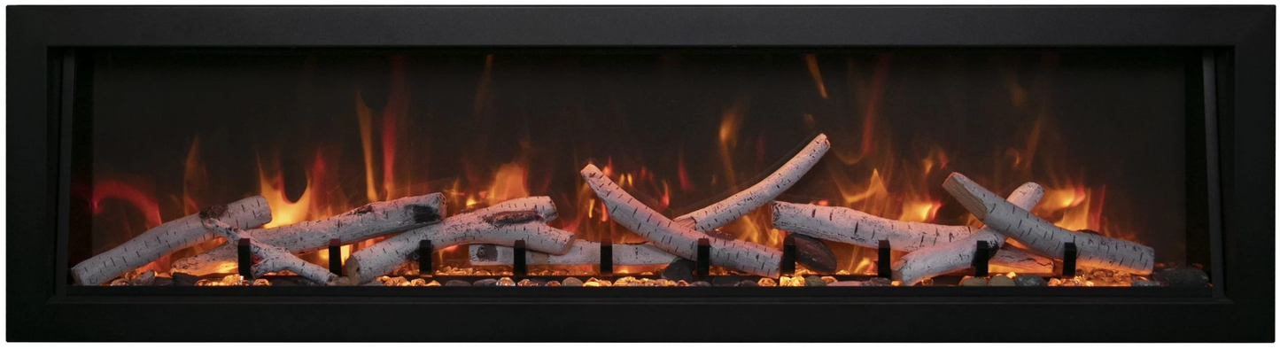Amantii 50" Panorama Xtra Tall Electric Fireplace BI-50-DEEP-XT