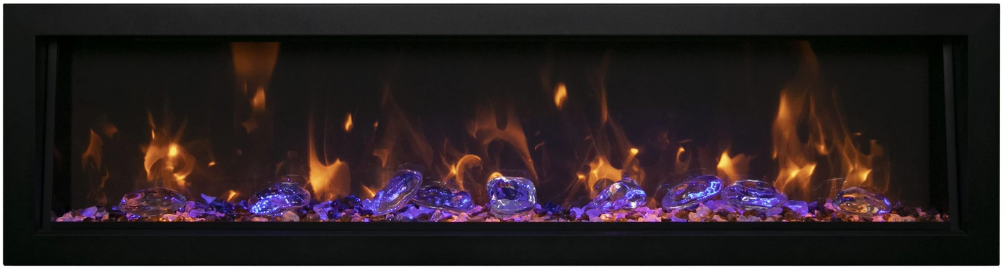 Amantii 50" Panorama Xtra Tall Electric Fireplace BI-50-DEEP-XT