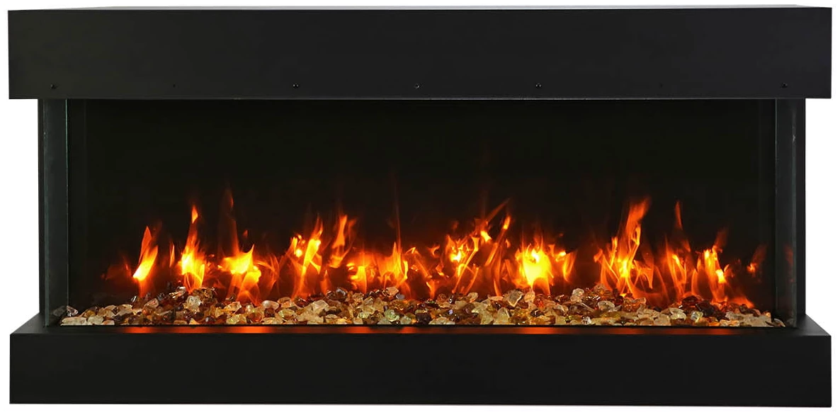 Amantii 30" True View 3 Sided Electric Fireplace 30-TRV-SLIM