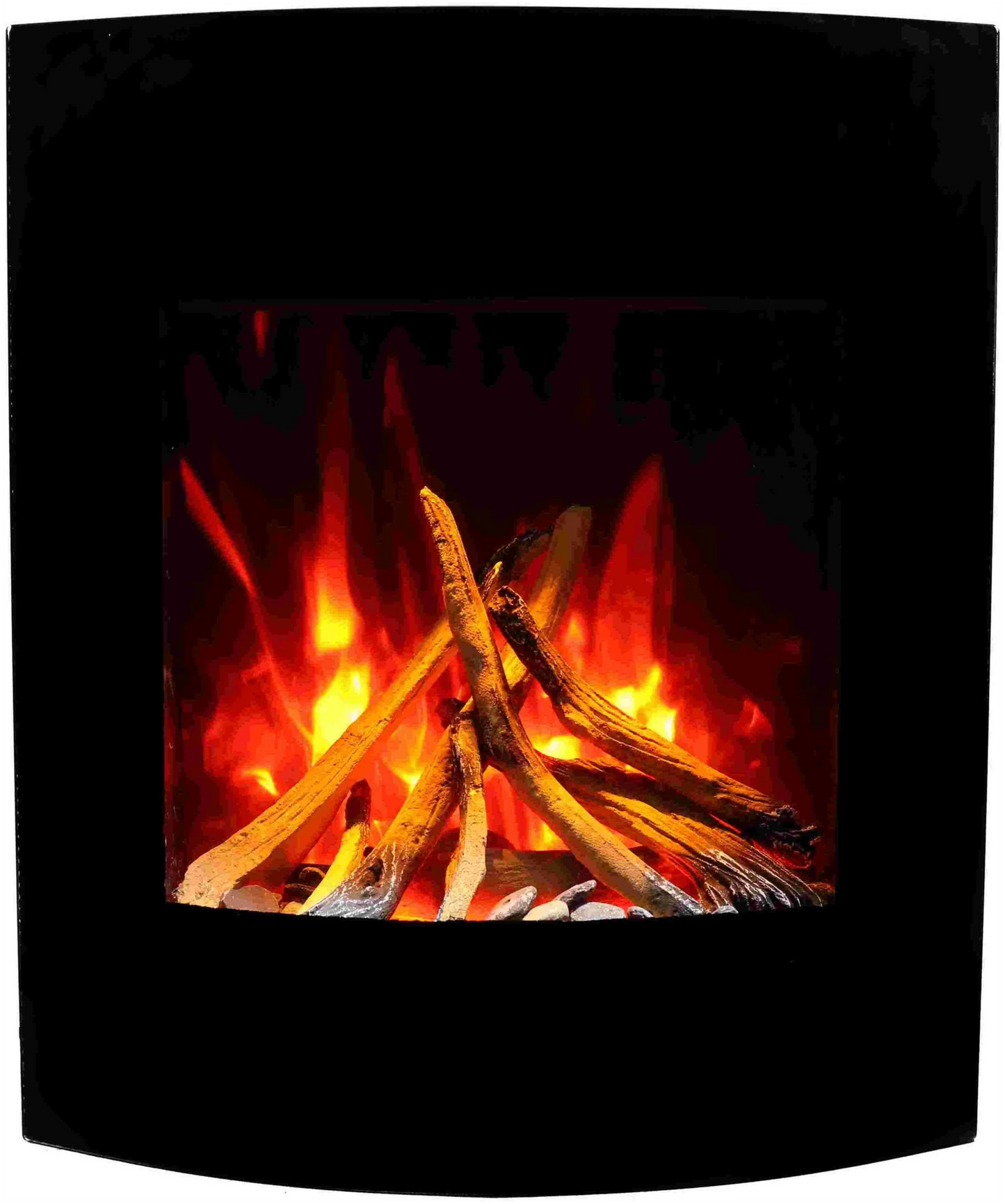 Amantii Zero Clearance Electric Fireplace WM-BI-2428-VLR-BG