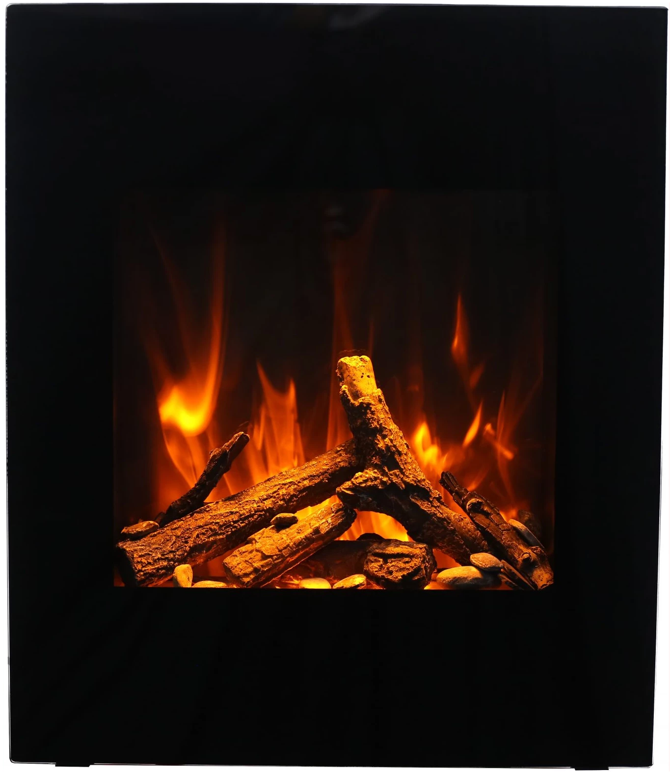 Amantii Zero Clearance Electric Fireplace WM-BI-2428-VLR-BG