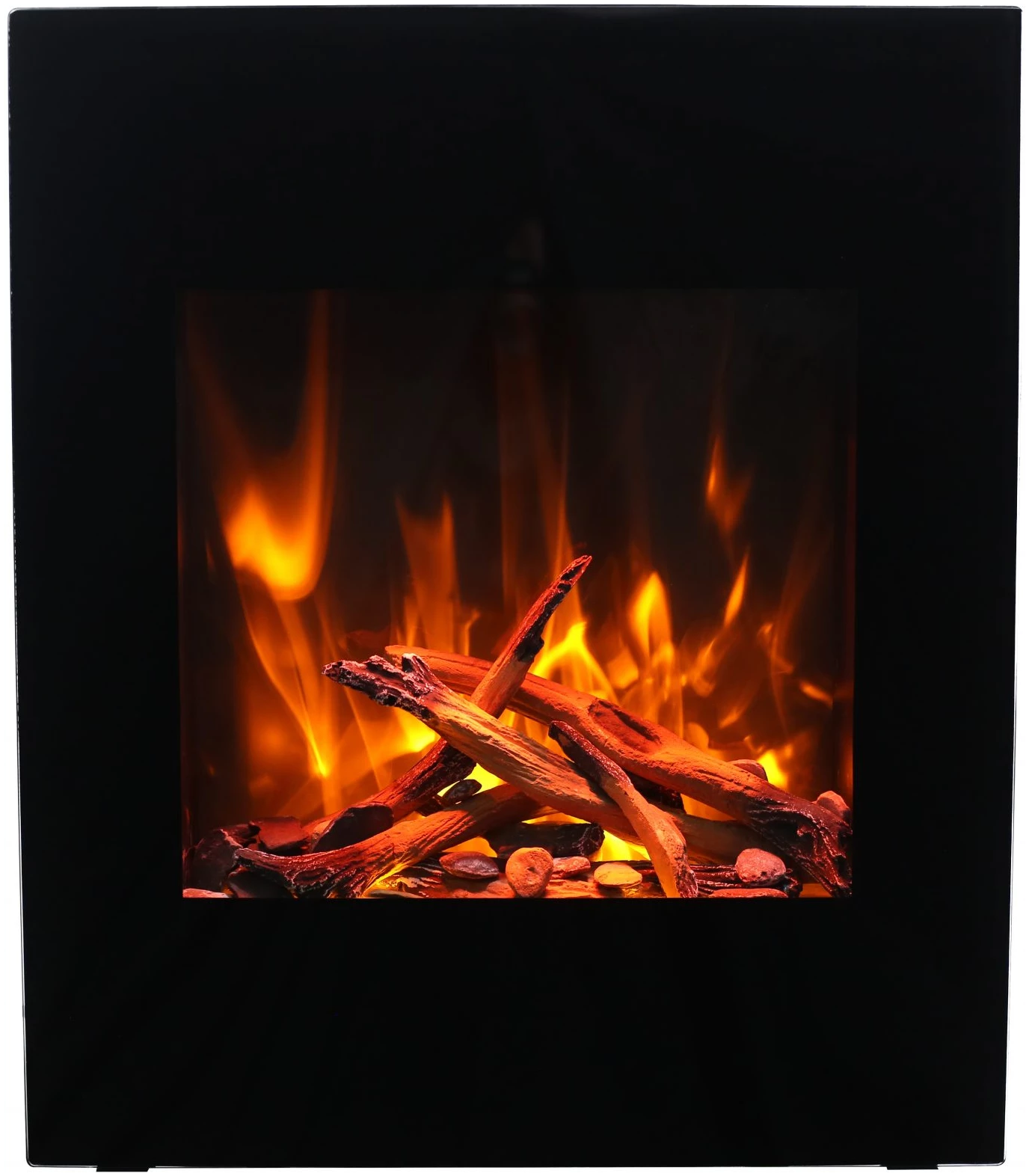 Amantii Zero Clearance Electric Fireplace WM-BI-2428-VLR-BG