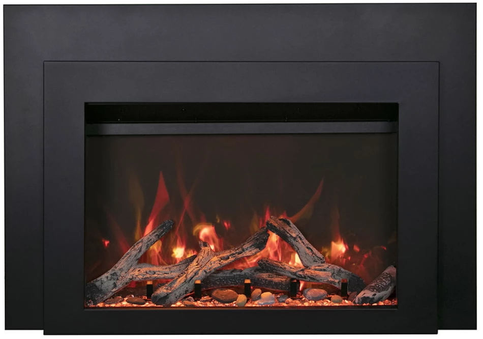 Amantii 34" Deep Electric Fireplace Insert INS-FM-34