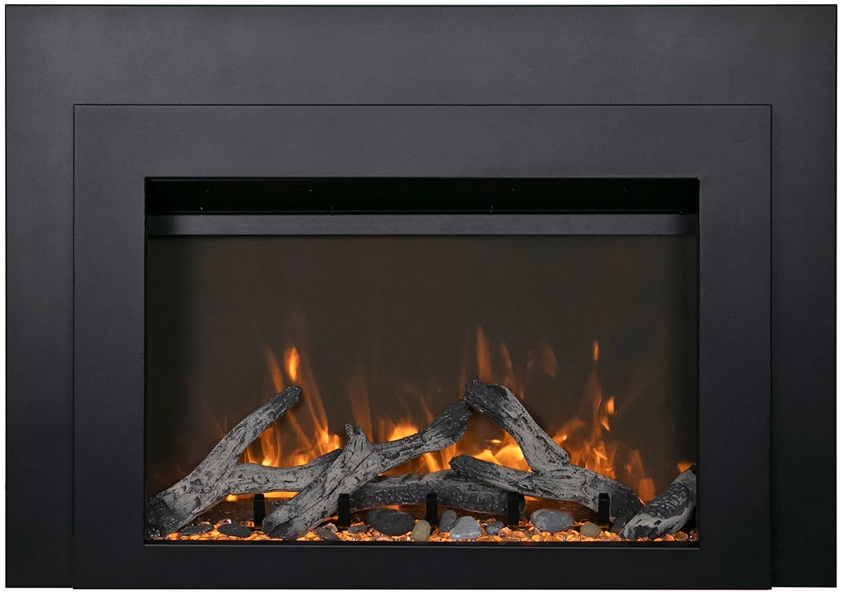 Amantii 34" Deep Electric Fireplace Insert INS-FM-34