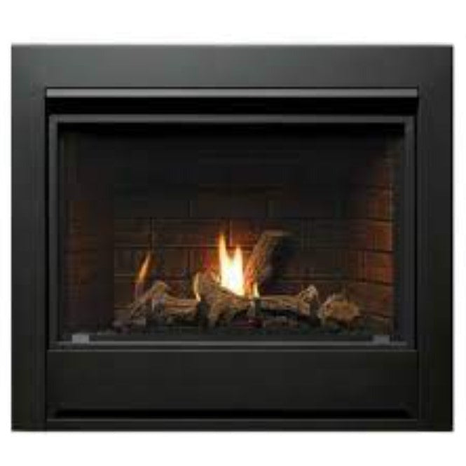 Marquis Solace II 36" Zero Clearance Direct Vent Tempered Glass Gas Fireplace HBZDV3624
