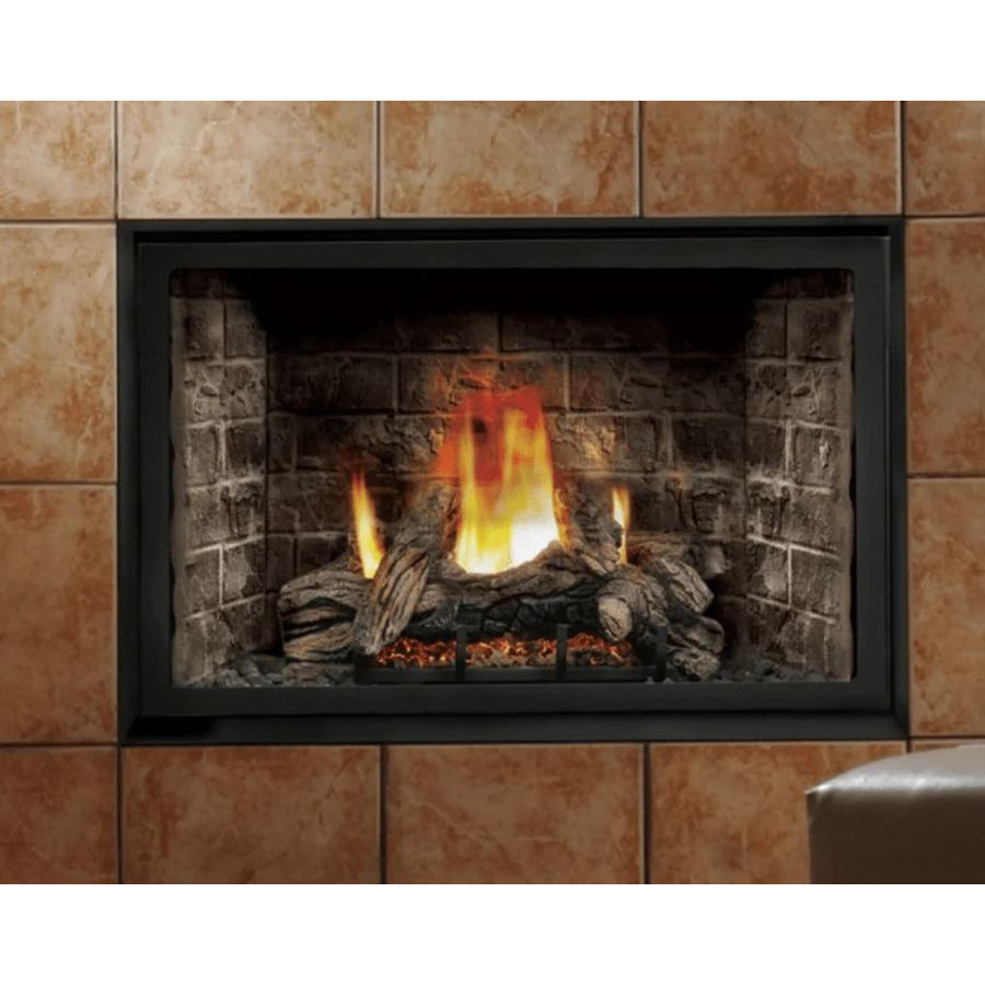 Marquis Solace II 36" Zero Clearance Direct Vent Tempered Glass Gas Fireplace HBZDV3624