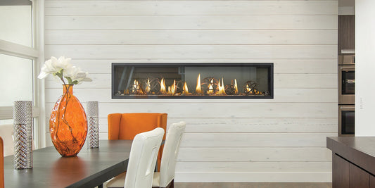 Napoleon Luxuria Series 74" See Thru Gas Fireplace LVX74N2X-1