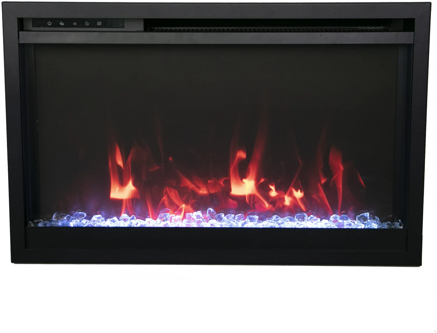 Amantii 30" Traditional Xtraslim Electric Fireplace TRD-30-XS
