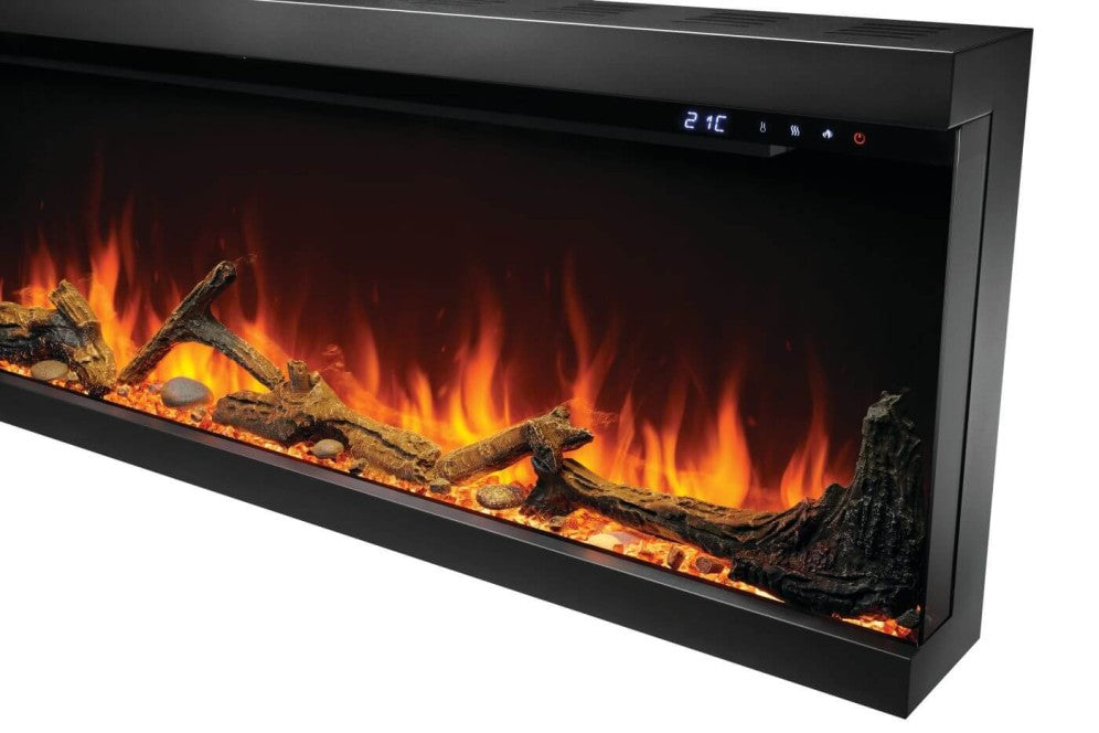 Napoleon Astound 74" Electric Linear Built-In Fireplace NEFB74AB