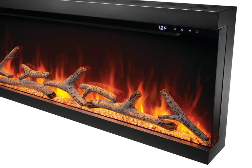 Napoleon Astound 62" Electric Linear Built-In Fireplace NEFB62AB