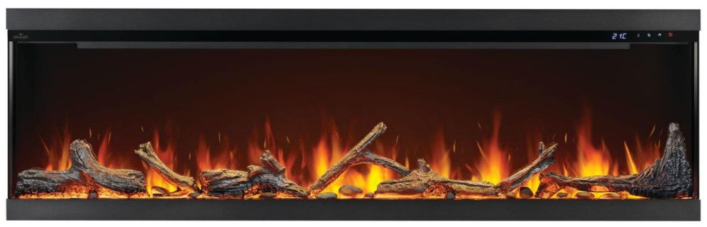 Napoleon Astound 74" Electric Linear Built-In Fireplace NEFB74AB