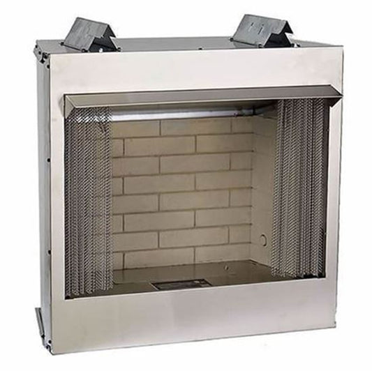 Carol Rose Coastal Collection Premium 36" Ventless Traditional Outdoor Firebox OP36FB2MF