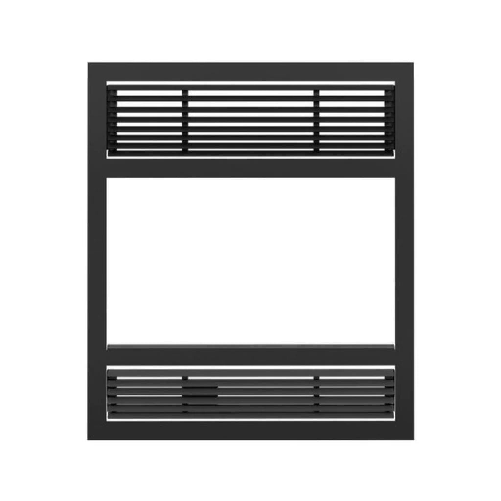 Osburn Metallic Black Traditional Faceplate OA10251