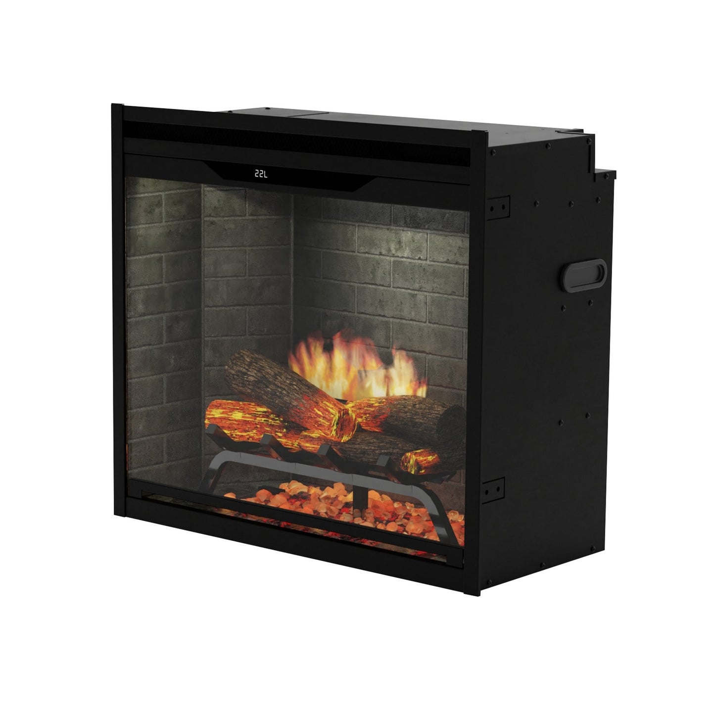 Dimplex REV24-NB Revillusion® 24" Built-In Electric Firebox with Neutral Brick Back 500005127