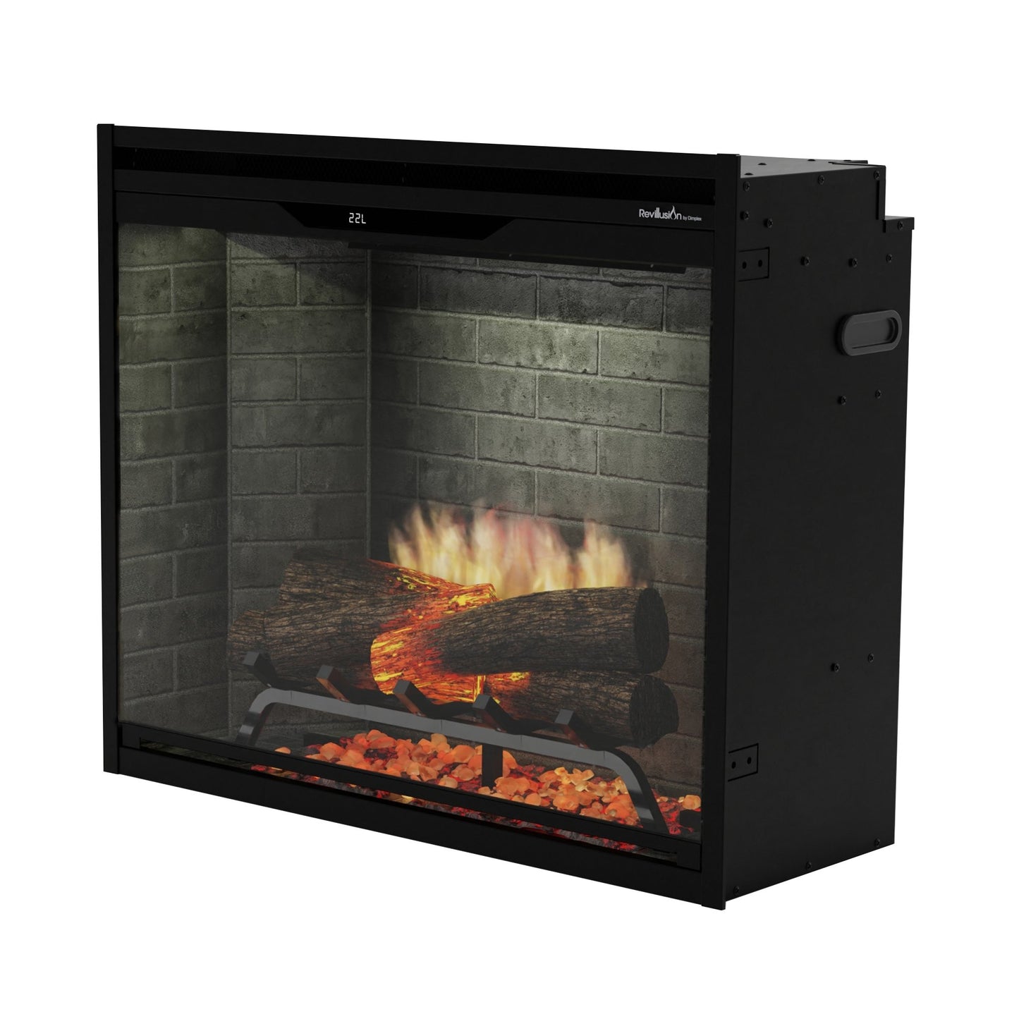 Dimplex Rev30-NB Revillusion 30" Built-In Electric Firebox in Neutral Brick 500005130