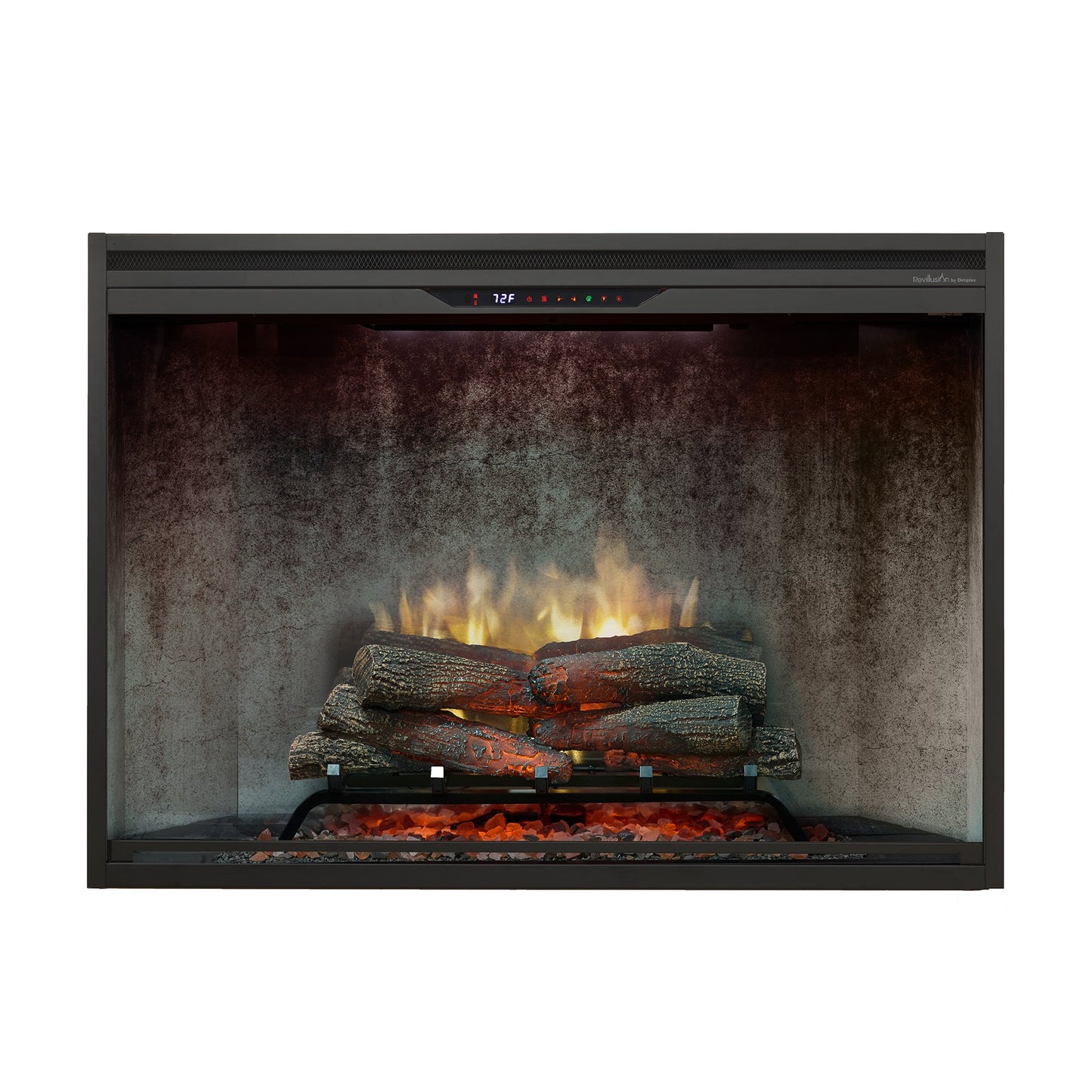Dimplex Rev42-NB Revillusion 42" Built-In Electric Firebox with Neutral Brick Background 500005139