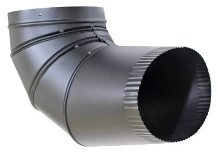 Vermont Castings Oval to 8" round elbow, 8" x 13" 0001846