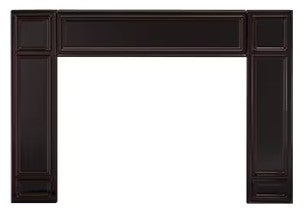 Vermont Castings Montpelier Majolica Brown Cast Surround (44" x 30-1/4") MED-BM