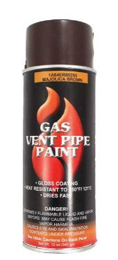 Majolica Brown Gas Vent Paint 0006168