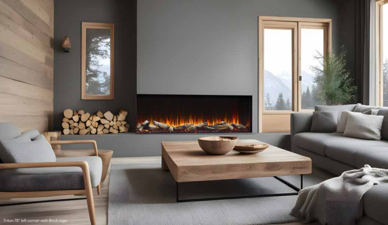 Simplifire SF-TR50 Triton 50 50" Triton Linear Electric Fireplace