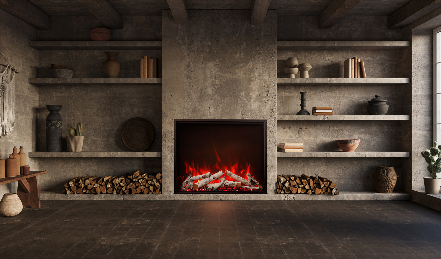 Amantii 33" Traditional Bespoke Indoor/Outdoor Electric Insert TRD-33-BESPOKE