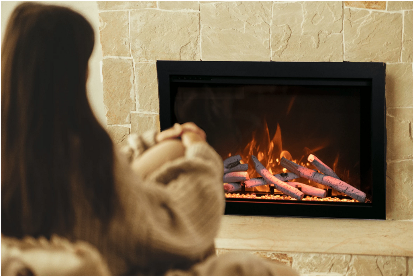 Amantii 44" Traditional Series Electric Fireplace TRD-44