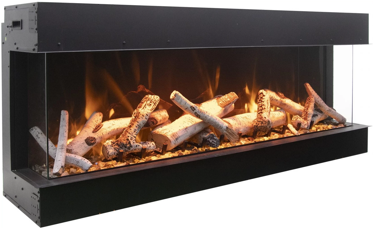 Amantii 72" 3 Sided Electric Fireplace 72-TRU-VIEW-XL