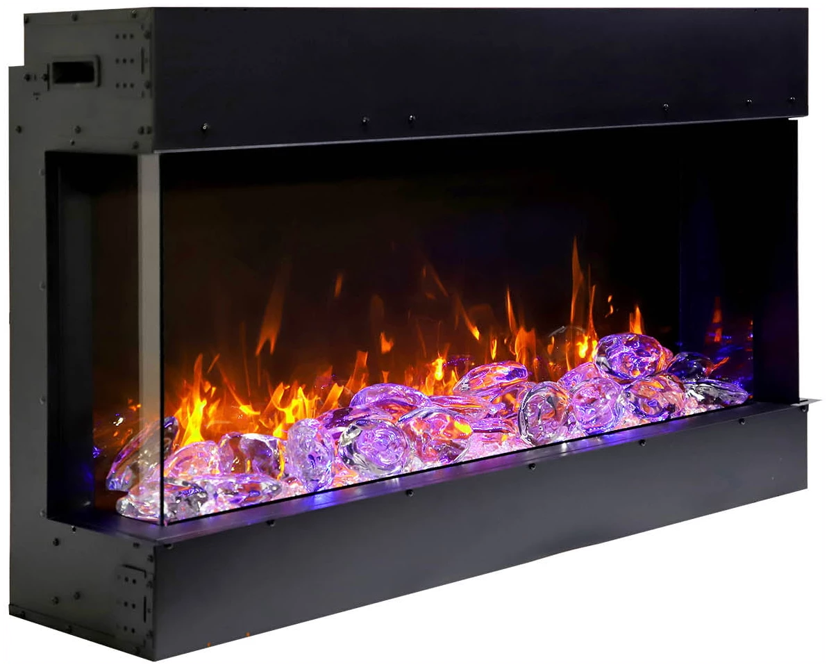 Amantii 50" 3 Sided Electric Fireplace 50-TRV-SLIM