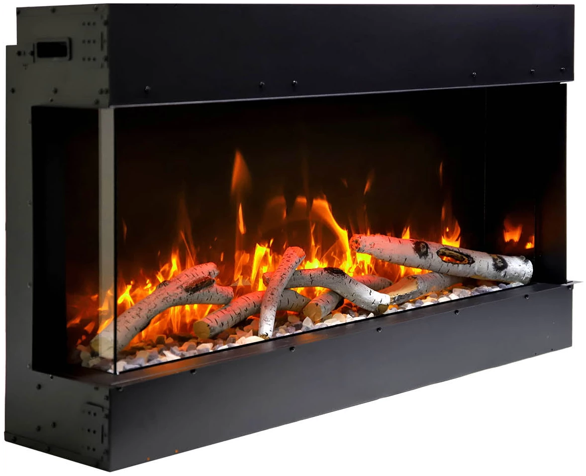 Amantii 50" 3 Sided Electric Fireplace 50-TRV-SLIM