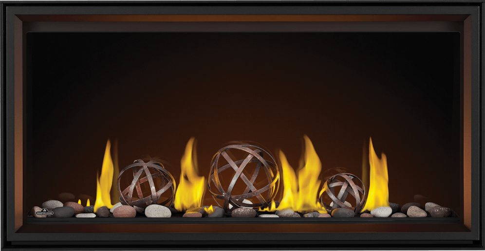 Napoleon 50" Tall Linear Vector Gas Fireplace w/ Luminous Logs TLV50LN