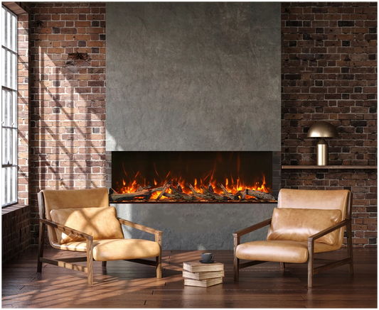 Amantii 40" 3 Sided Extra Tall Electric Fireplace 40-TRV-XT-XL