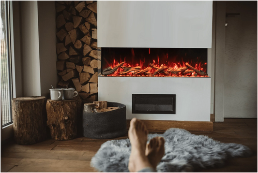 Amantii 55" True View Bespoke Electric Fireplace TRV-55-BESPOKE