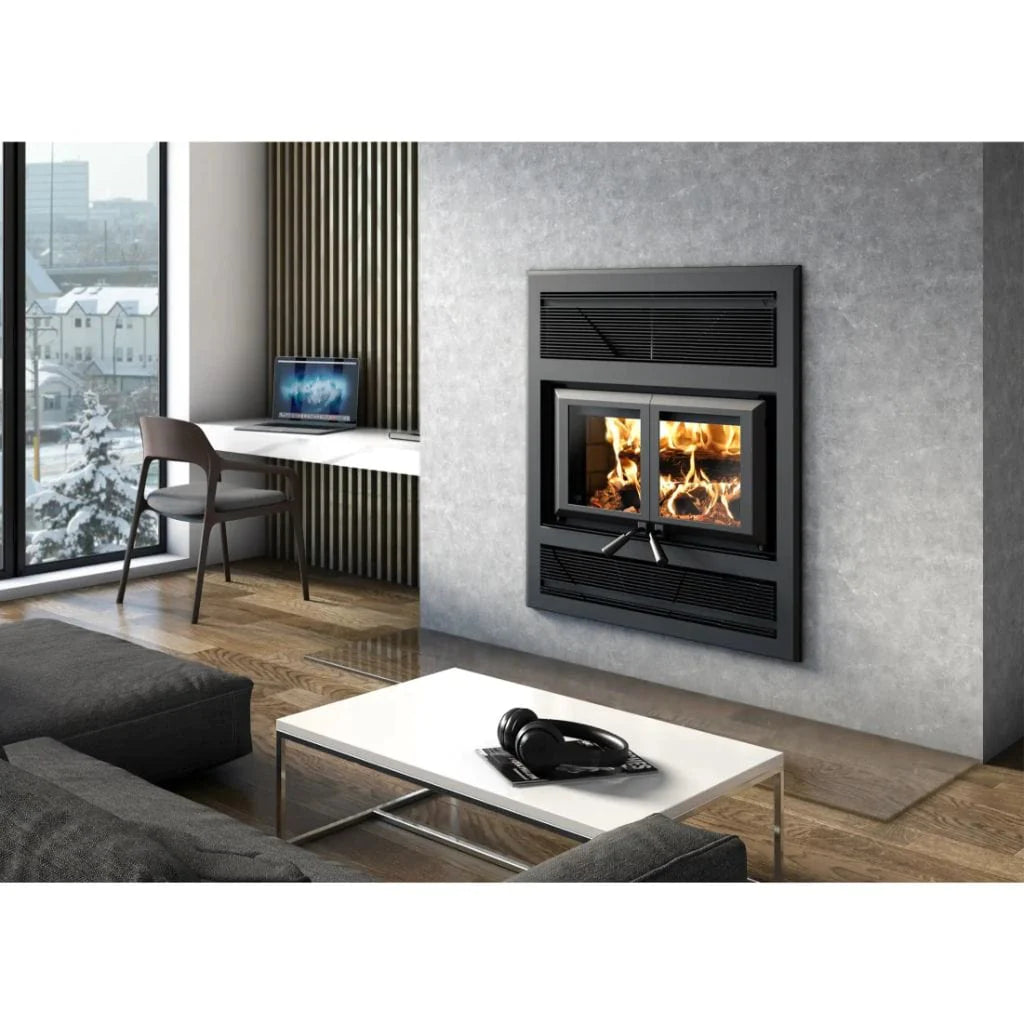 Ventis HE325 ZC Large Double-Door Wood-Burning Fireplace VB00018
