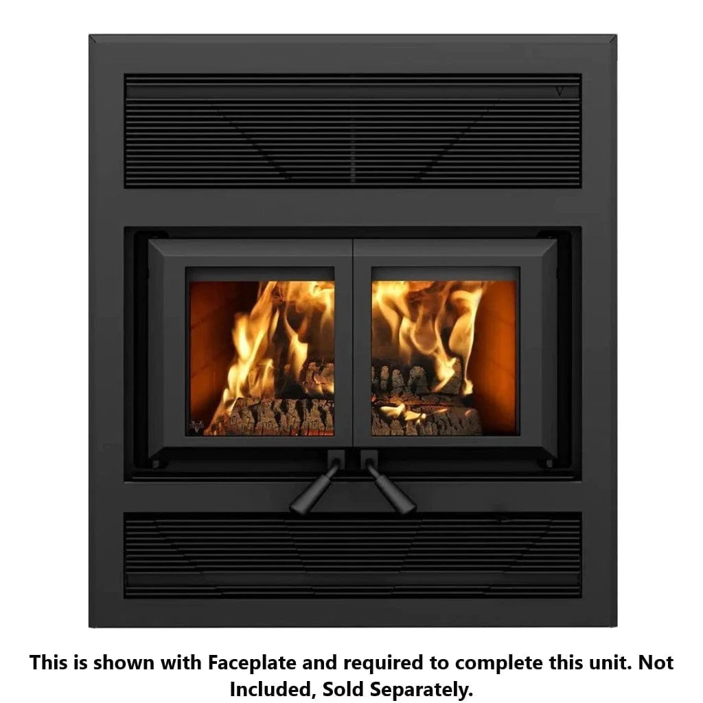 Ventis HE325 ZC Large Double-Door Wood-Burning Fireplace VB00018