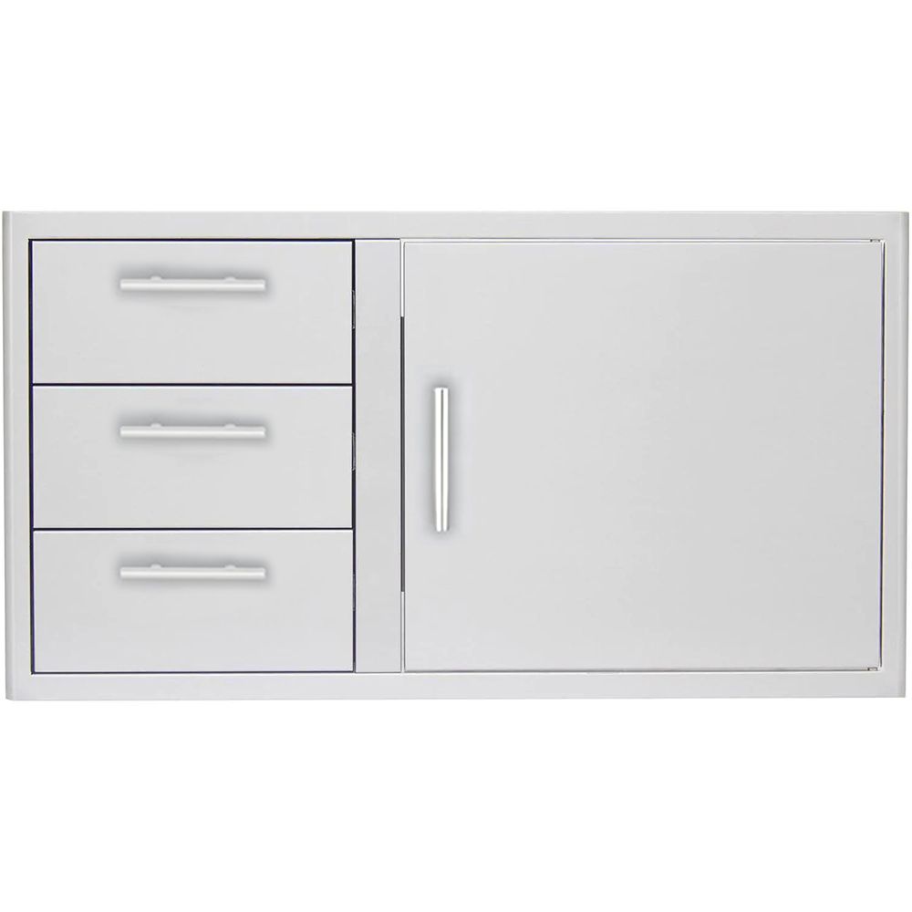 Blaze 39" Door / 3 Drawer Combo BLZ-DDC-39-R-LTSC