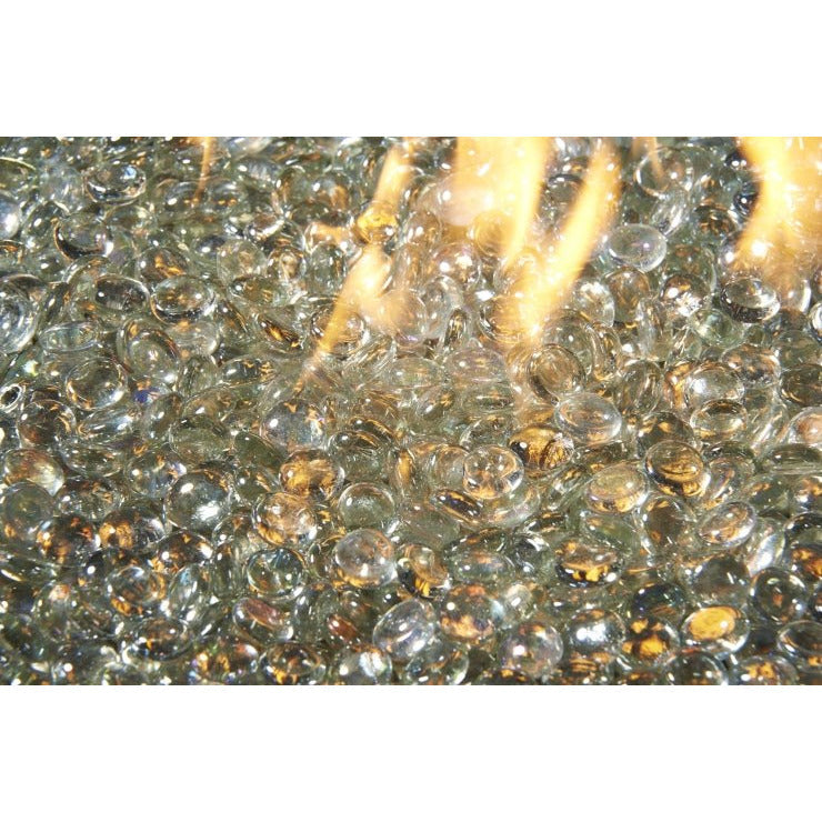 Outdoor Greatroom 36" Round Do-it-Yourself Crystal Fire Plus Gas Burner Kit DIY-36RD-K