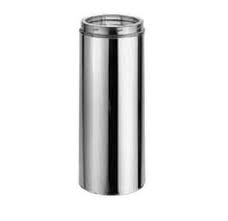 Duravent DuraTech 7" Diameter 12" Long Stainless Steel Chimney Pipe 7DT-12SS