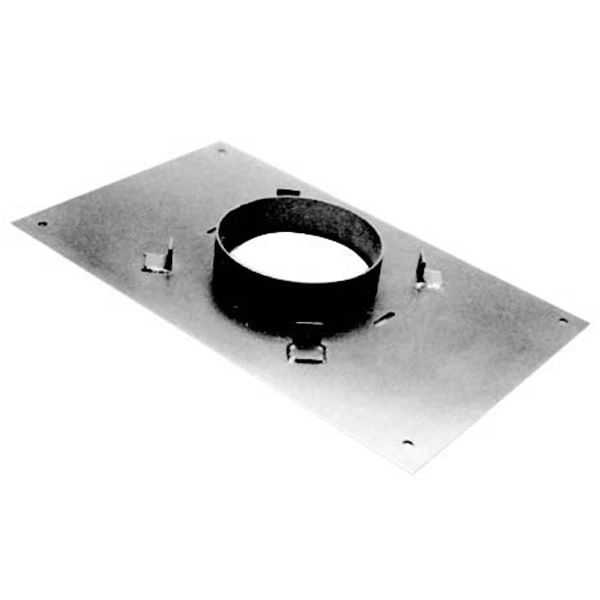 Duravent DuraTech 8" Diameter Transition Anchor Plate 17" x 21" 8DT-AP17x21